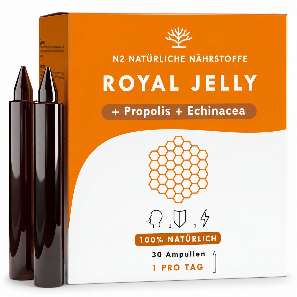 N2 Natural Nutrition Gelée Royal mit Propolis und Echinacea 30 St