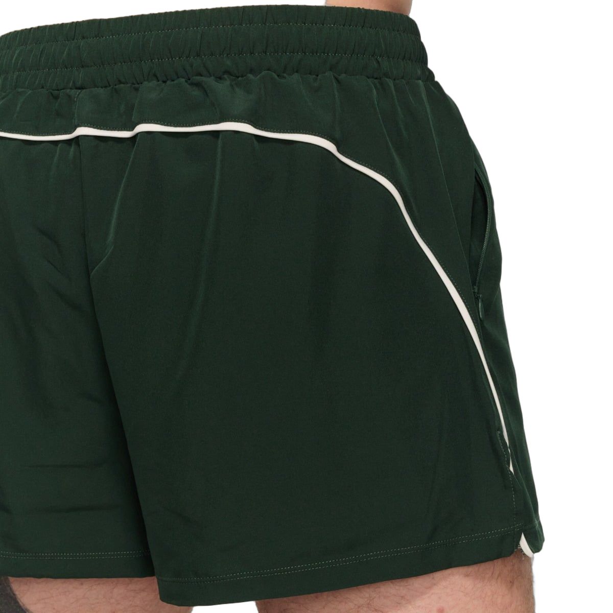 GymBeam Shorts Herren Oversized mit Kordelzug und Taschen Green