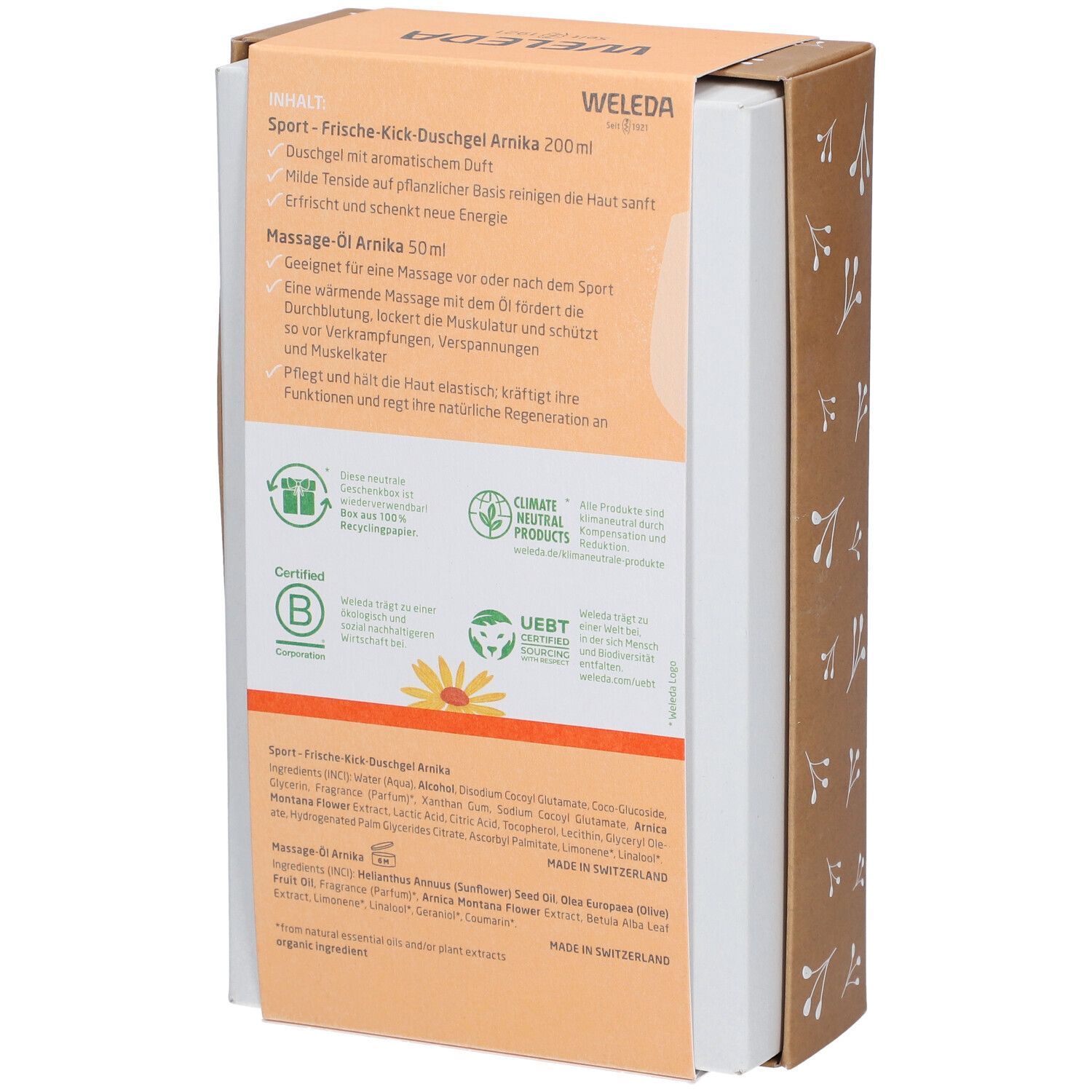 Weleda Geschenkset Sport