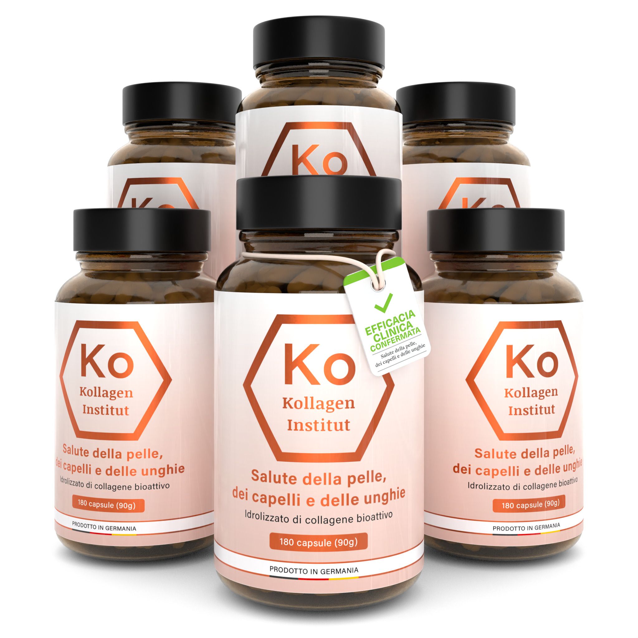 Kollagen Institut capsule di collagene per pelle, capelli e unghie