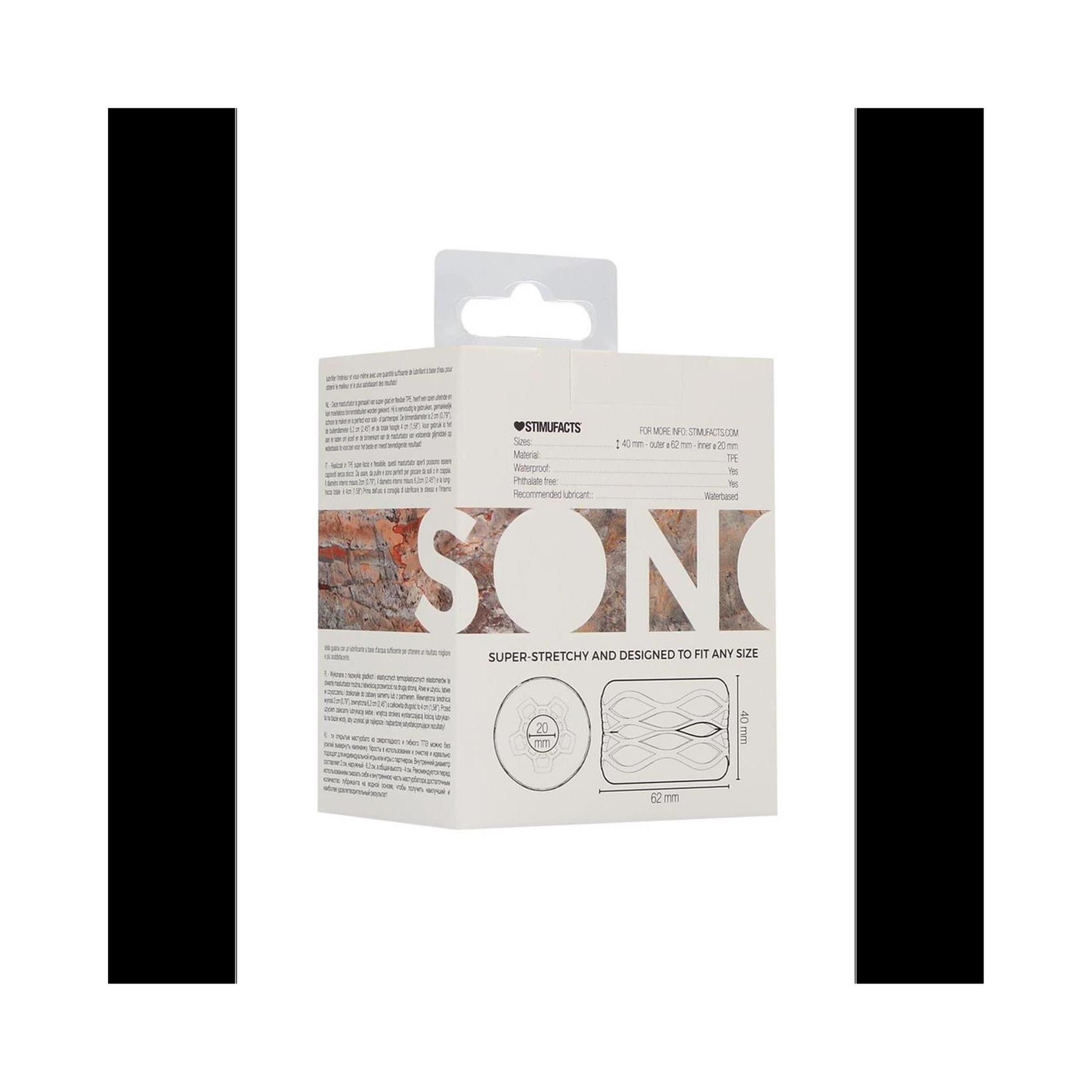 Sono by Shots - No.93 - Two Sides Usable Masturbator and Bumper
