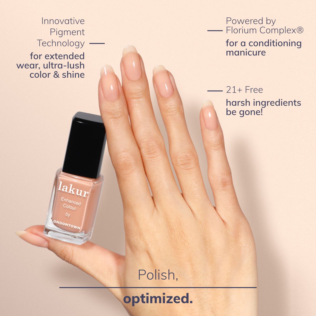 LONDONTOWN lakur Citron Nagellack
