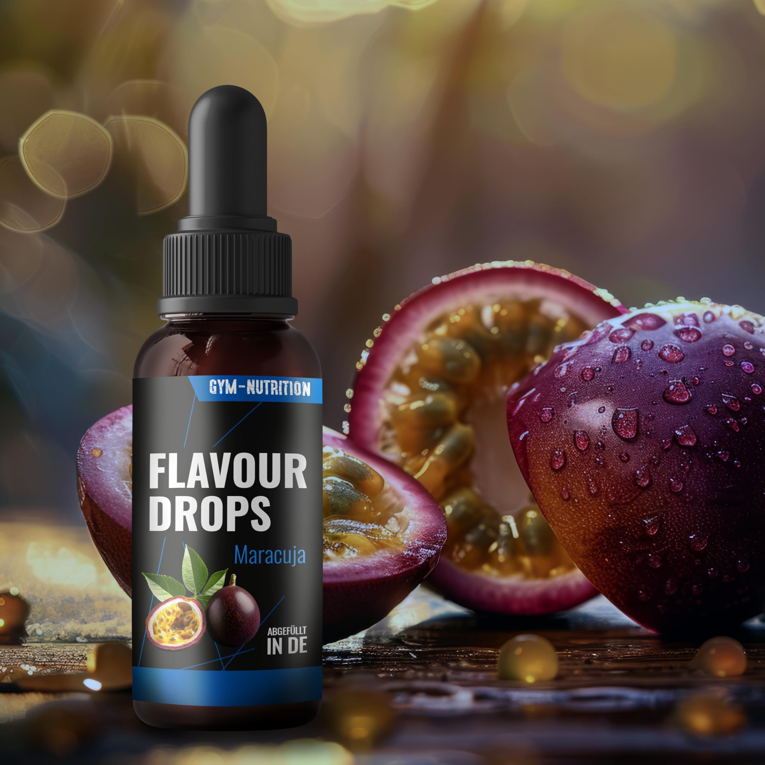 Gym Nutrition Flavour Drops Zuckerfrei Maracuja
