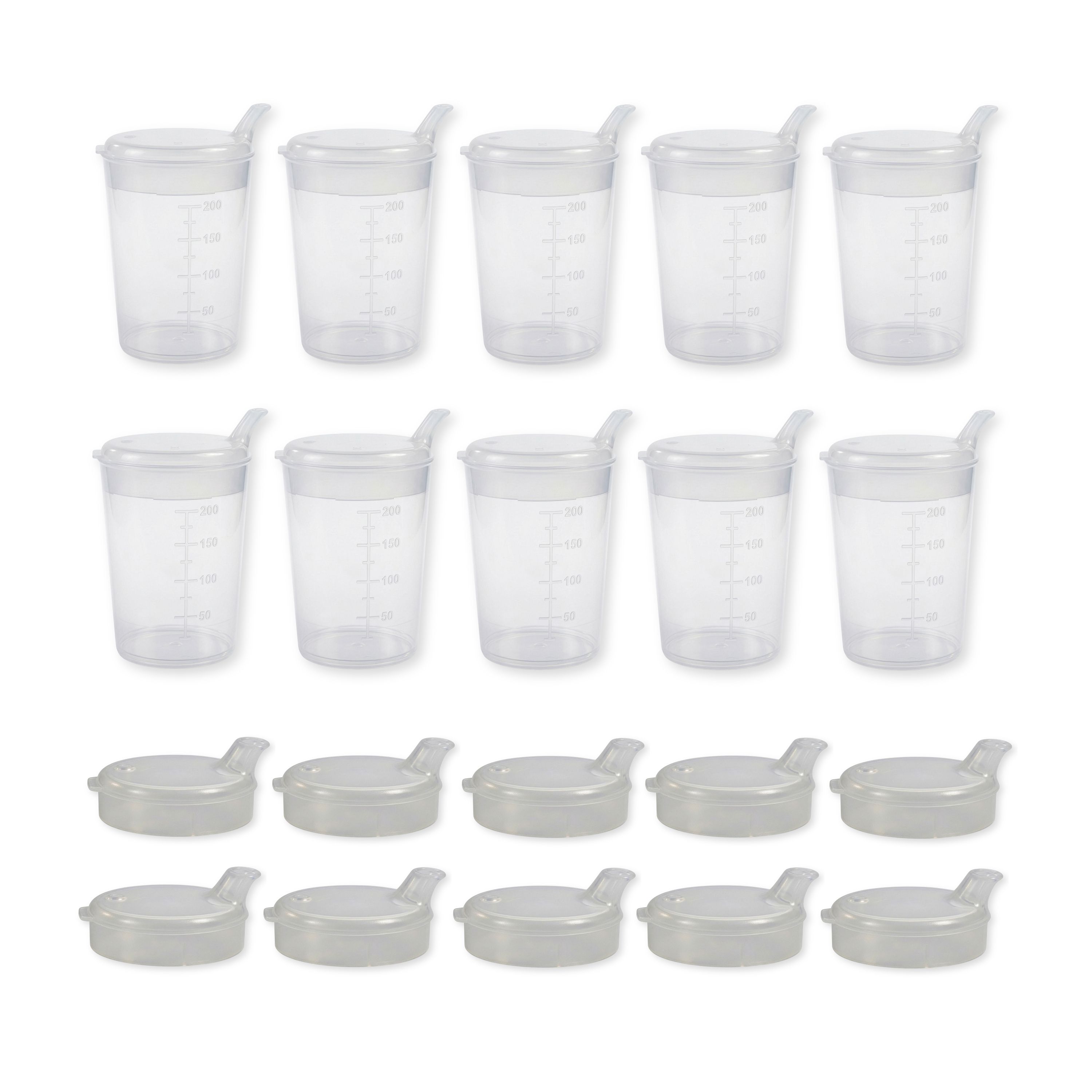 Medi-Inn Schnabelbecher Set Unterteile + Deckel