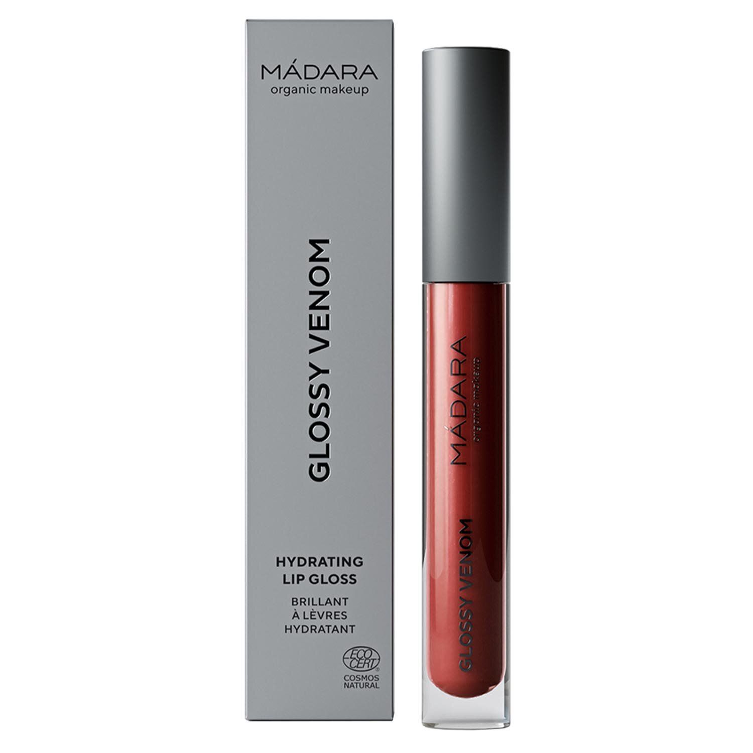 Madara Glossy Venom Lipgloss Vegan Red 4ml