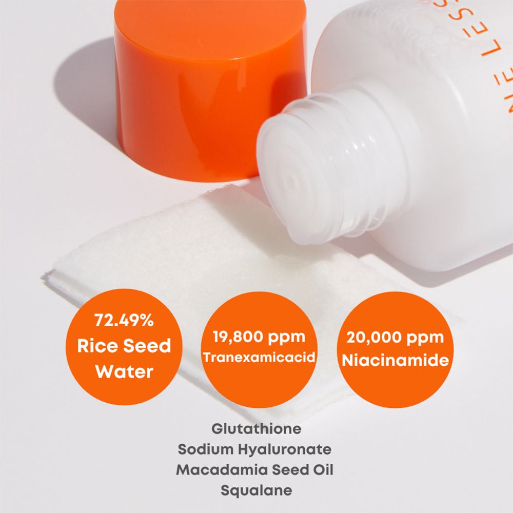 NINE LESS Mela-Pro Rice & TXA Face Toner