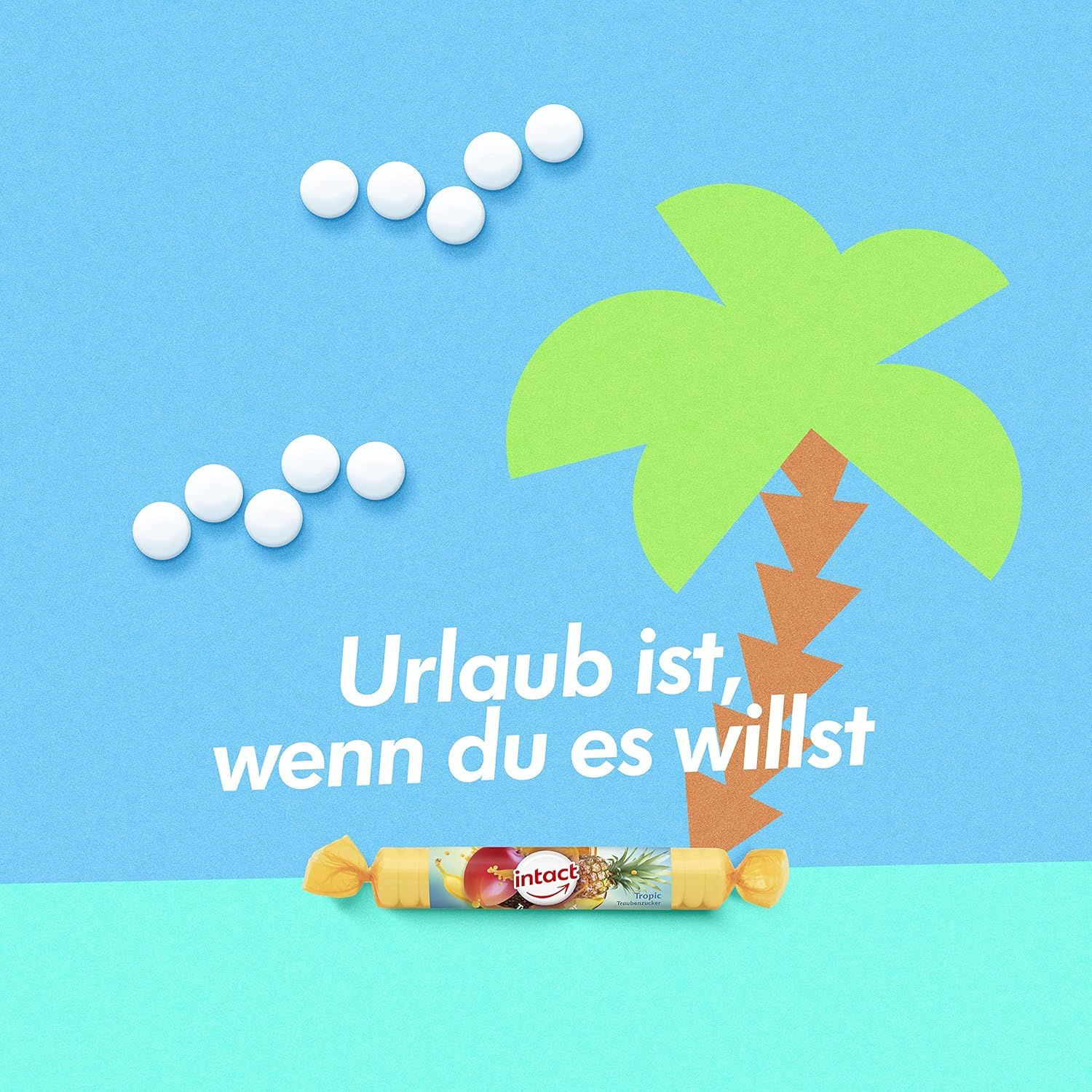 intact Tropic Traubenzucker Bonbons