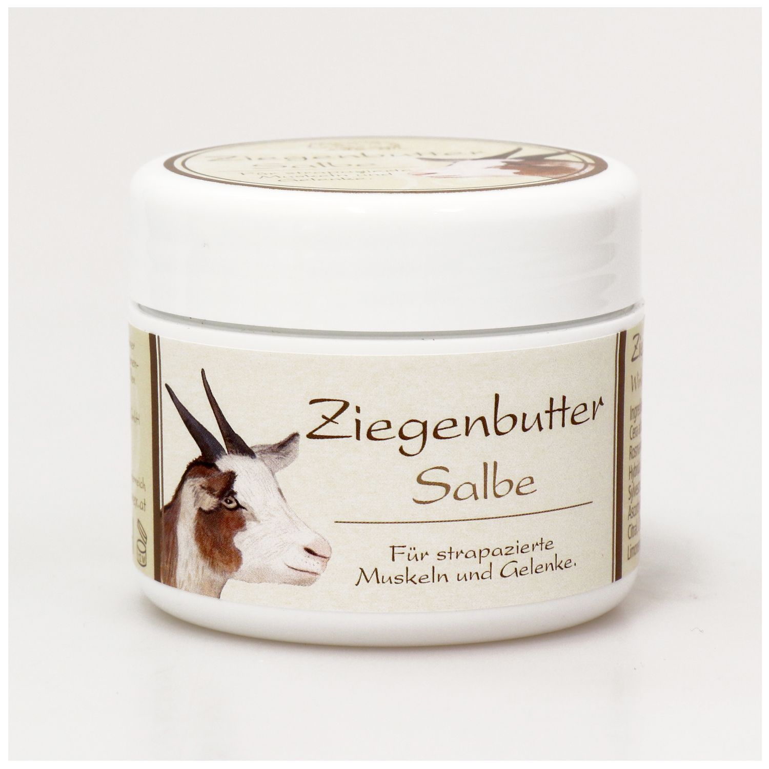 Florex Ziegenbutter Salbe speziell für strapazierte Muskeln und Gelenke