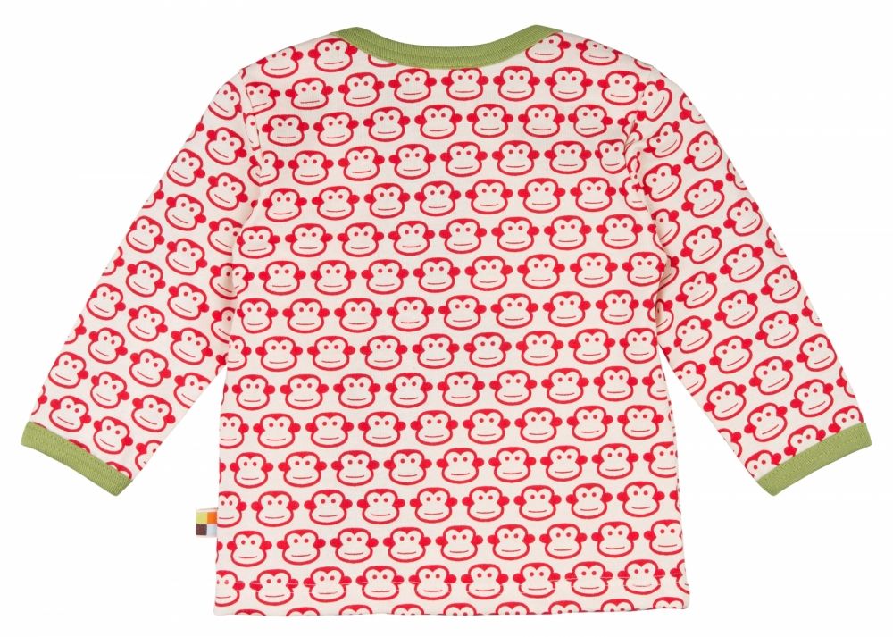 loud + proud Shirt Affe, tomate