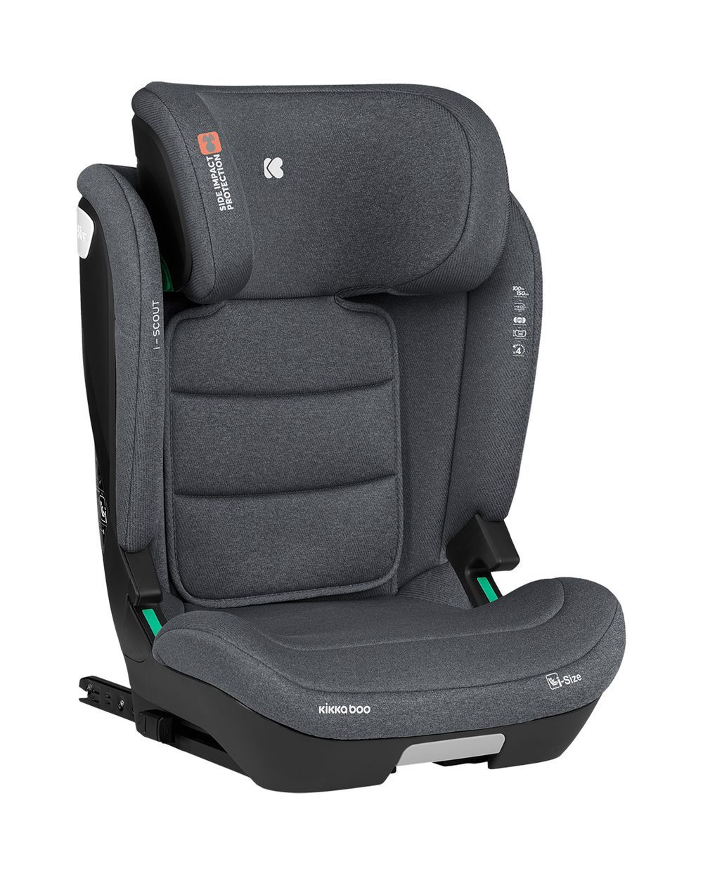 Kikkaboo Kindersitz i-Scout Isofix (100 - 150 cm) 1 St