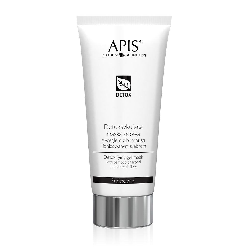 APIS DETOX Entgiftende Gel-Maske mit Bambuskohle und ionisiertem Silber