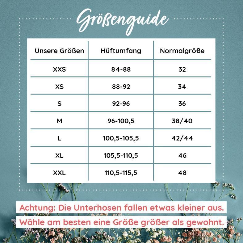 MYLILY Periodenunterwäsche - 3er Set Hipster L