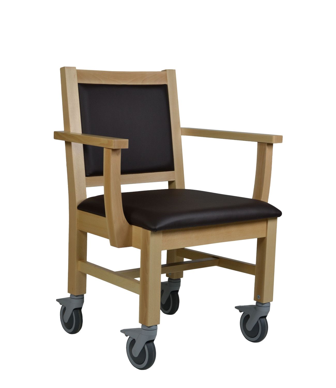 Devita Stuhl mit Rollen für Schwergewichtige Max XXL EXPRESS 57 cm Sitzbreite
