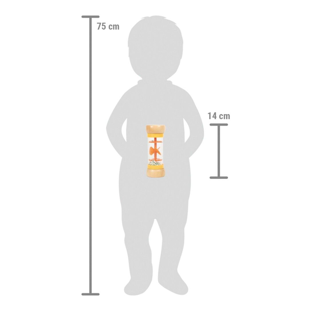 SMALL FOOT Regenmacher Rassel Safari