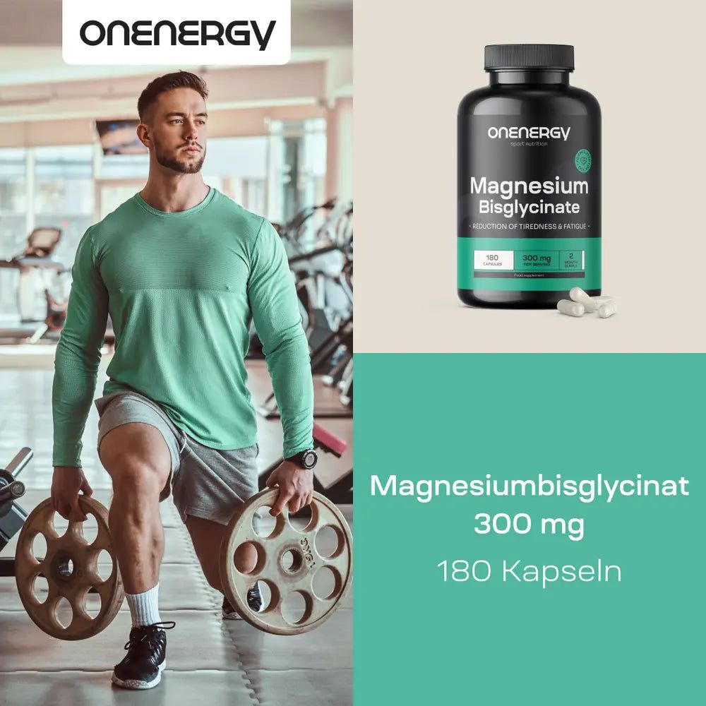 Onenergy Magnesiumbisglycinat 300 mg