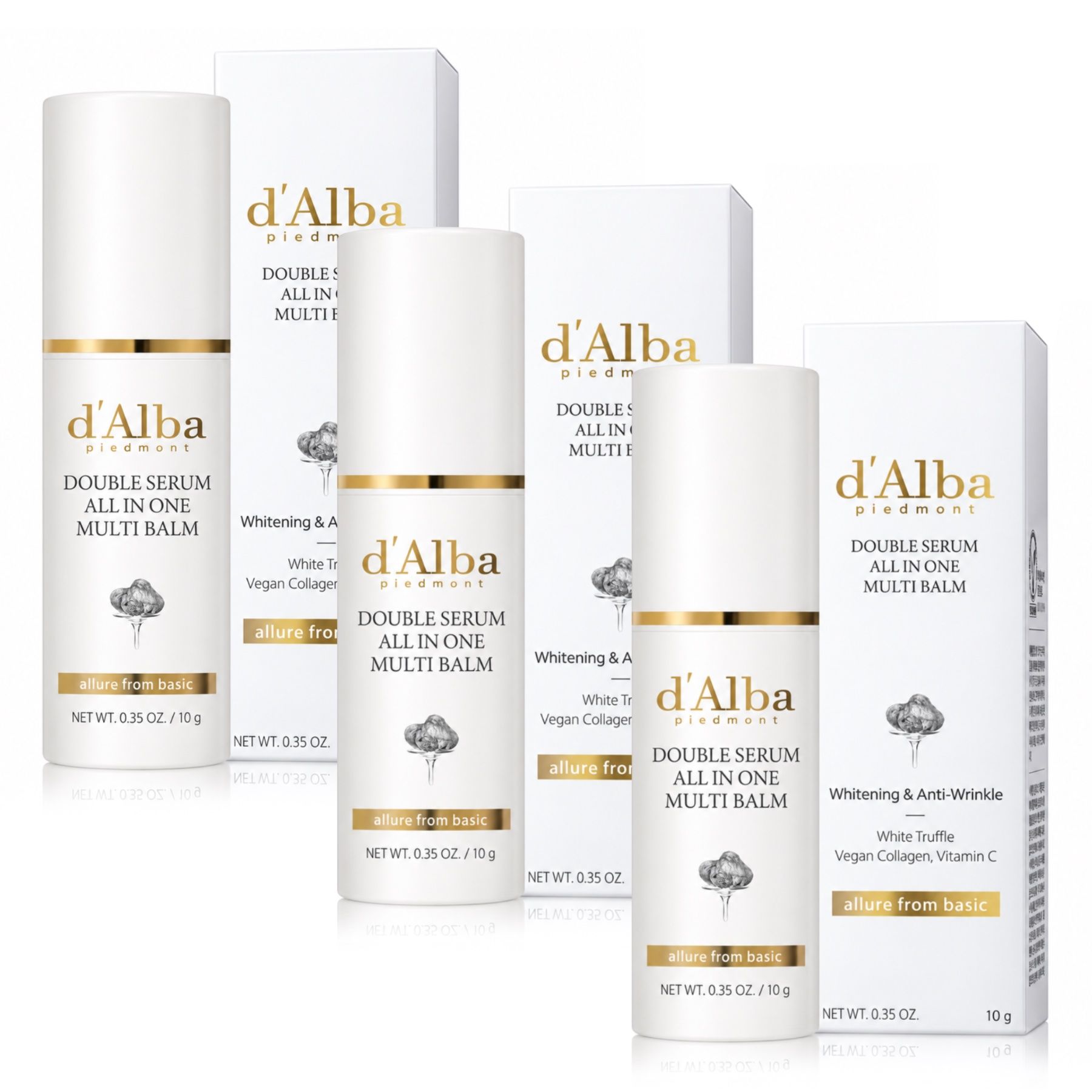 d'Alba Balsamo Viso Siero Antirughe Vitamina C Collagene Tartufo Bianco