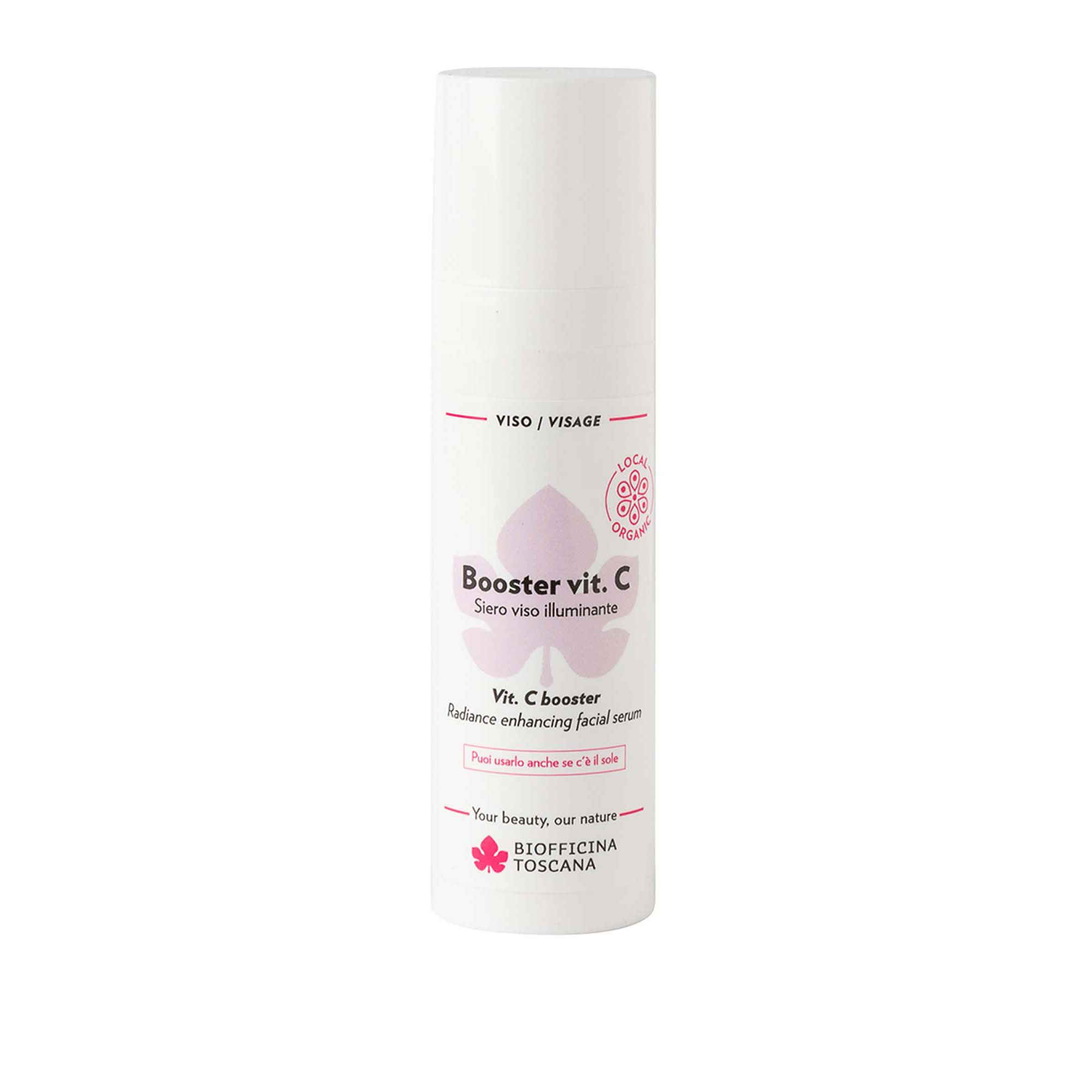 Biofficina Toscana Booster Vit C 2,5% – Siero Viso Illuminante con Rubiox® 2.0