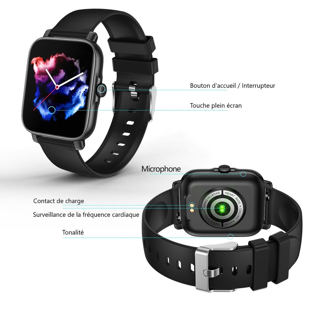 Platyne Multifunktionale Smartwatch