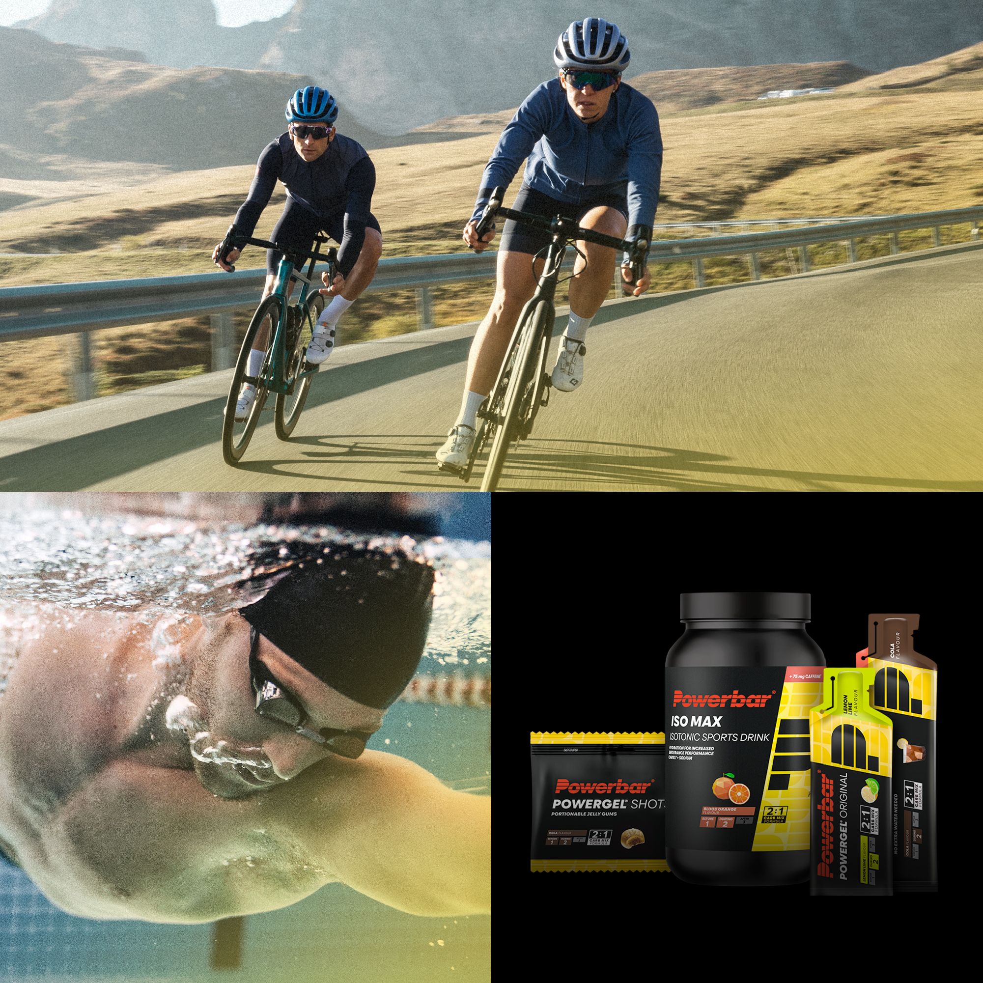 POWERBAR PowerGel Hydro Multiflavourbox - High Carb Energie Gel