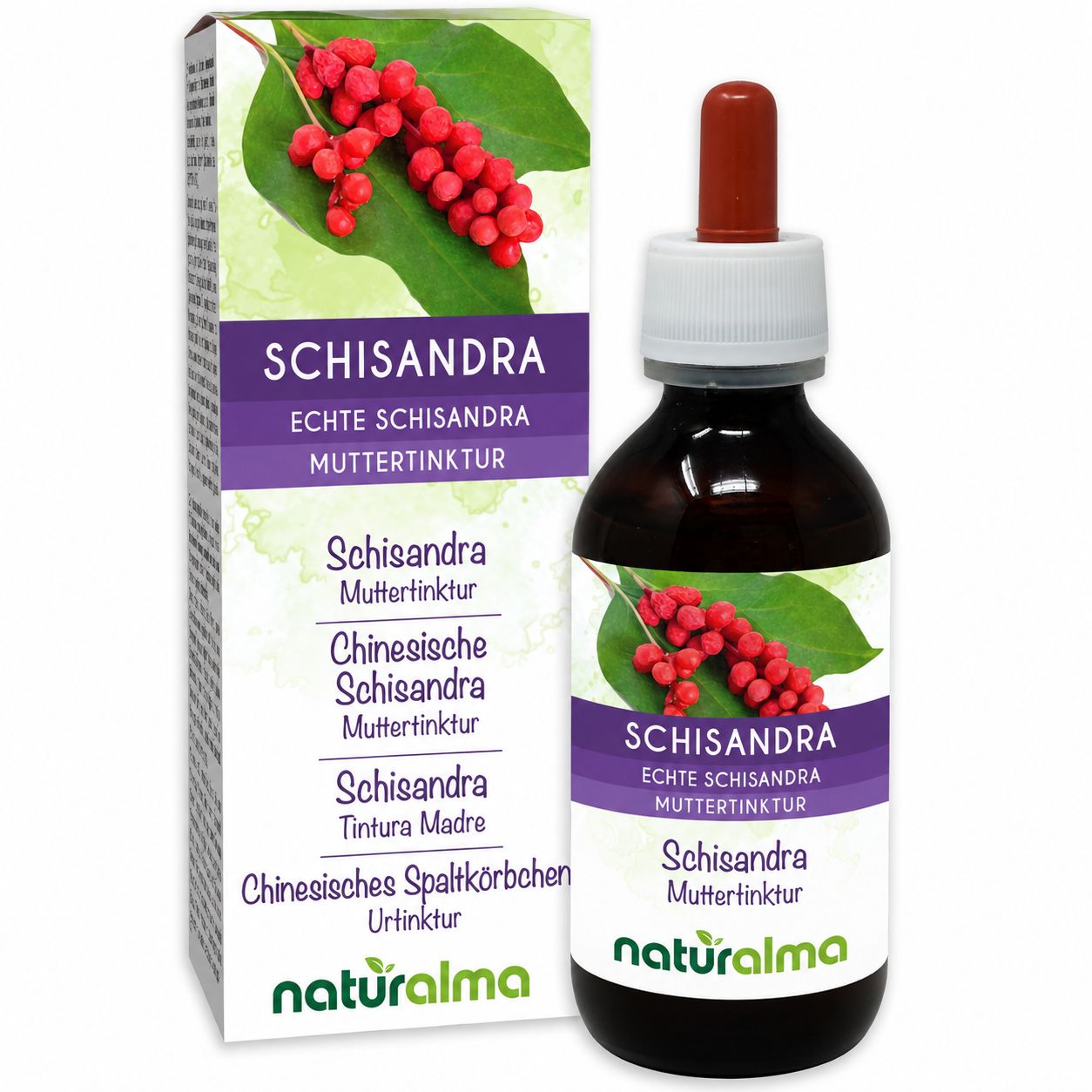 Naturalma Schisandra (Schisandra chinensis) alkoholfreie Tropfen 120 ml