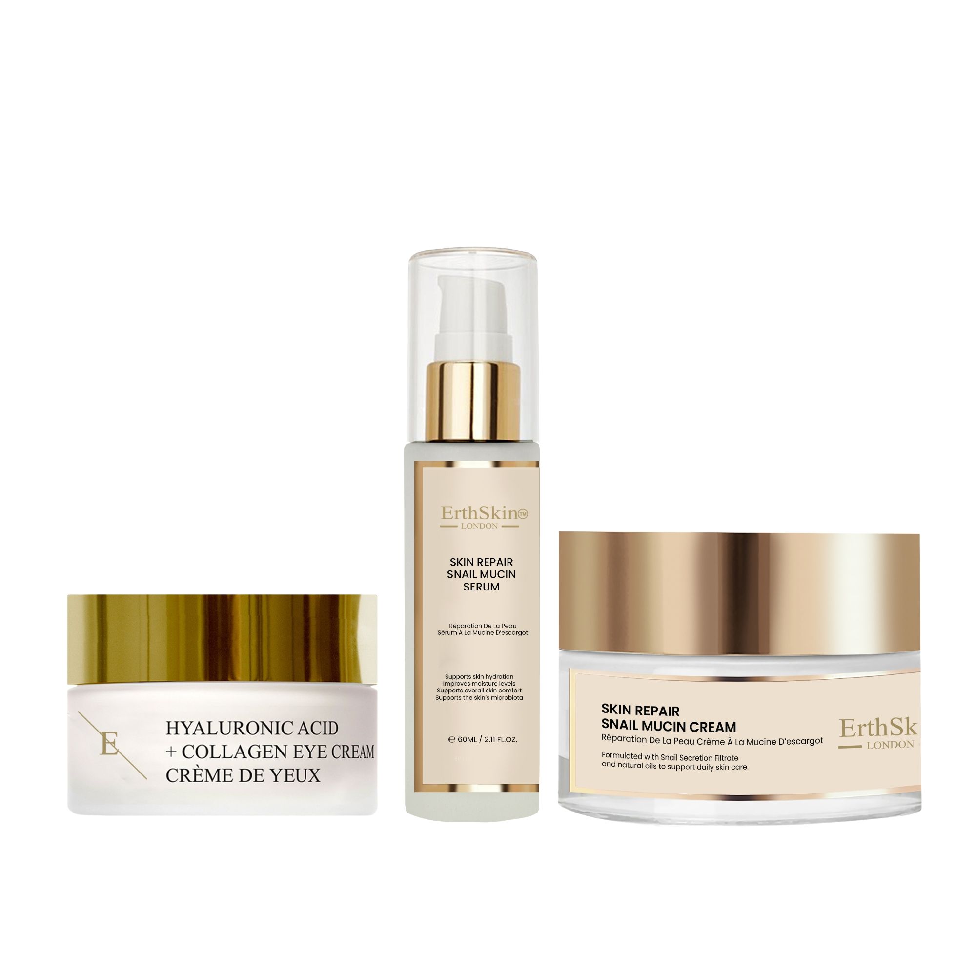 ErthSkin London Schneckencreme Set