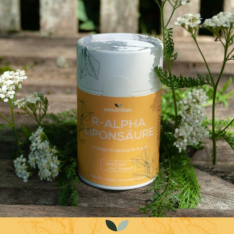 Sanutrition® - R-Alpha Liponsäure 400 mg