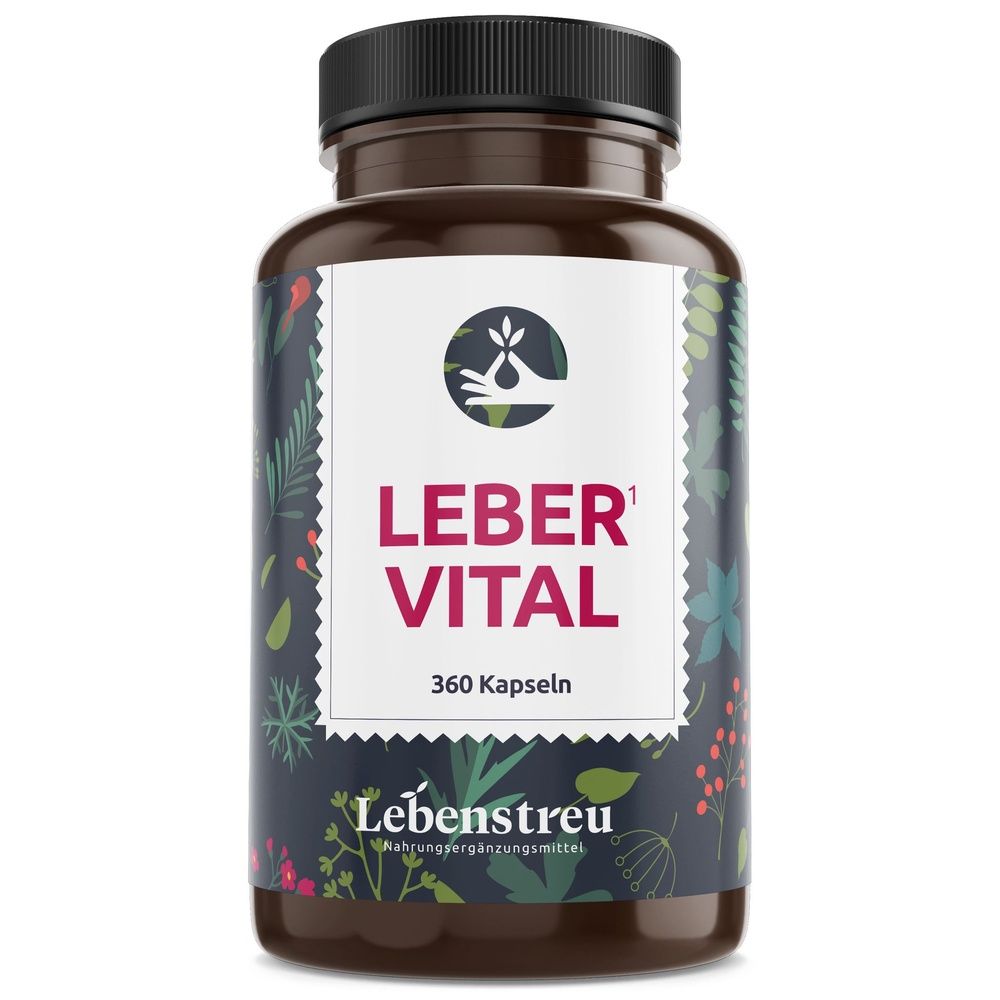 Lebenstreu Leber Komplex mit Mariendistel, Artischocke, Löwenzahn und Cholin