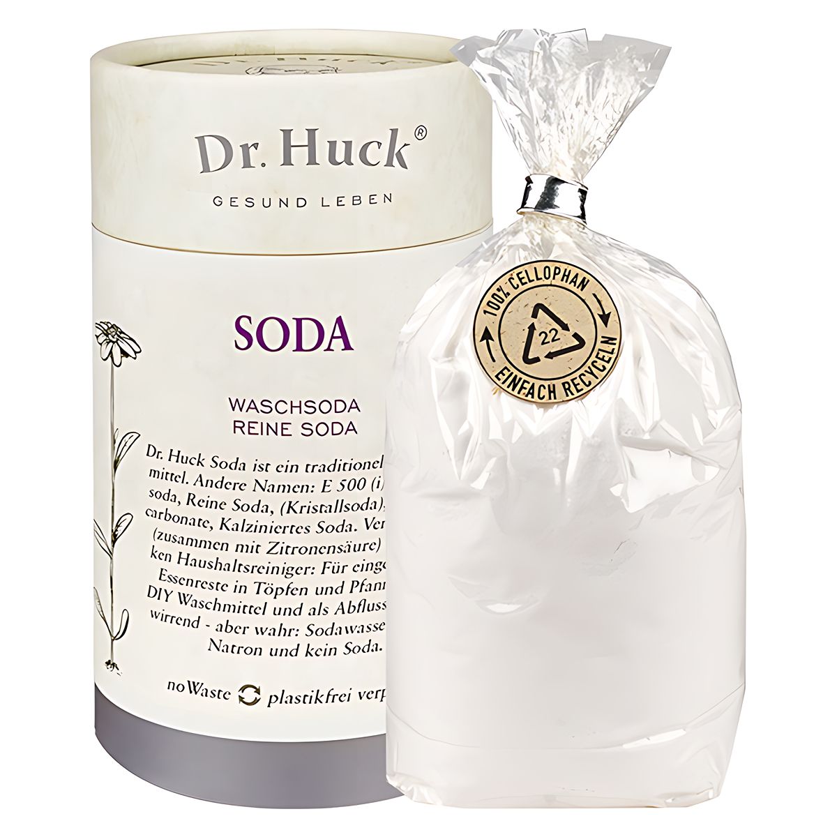 Dr. Huck Soda (Waschsoda, reine Soda) 170 g Pulver