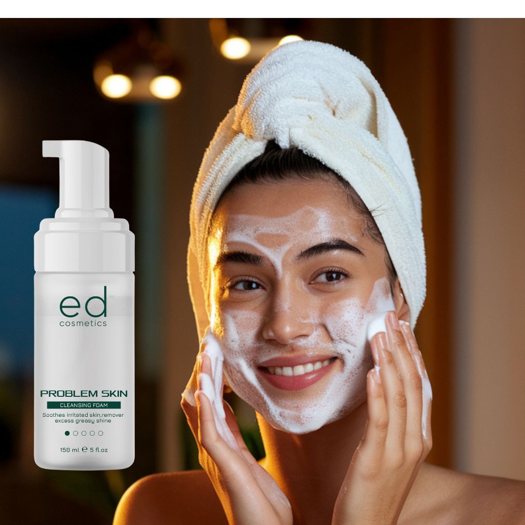 ED  COSMETICS  Skin Problem: REINIGUNGSSCHAUM für empfindliche Haut – porenfein & beruhigend