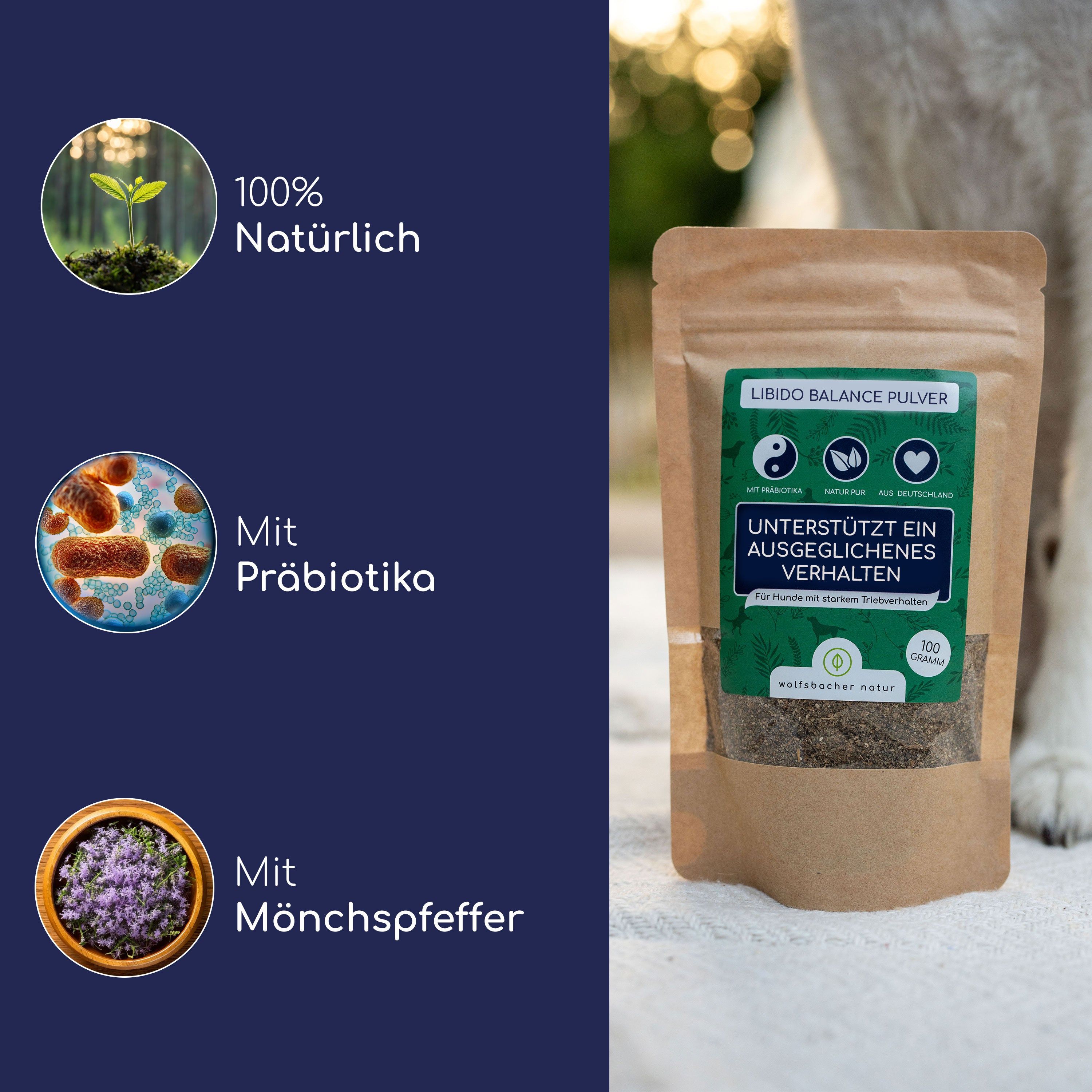 Wolfsbacher Natur Libido Balance Pulver