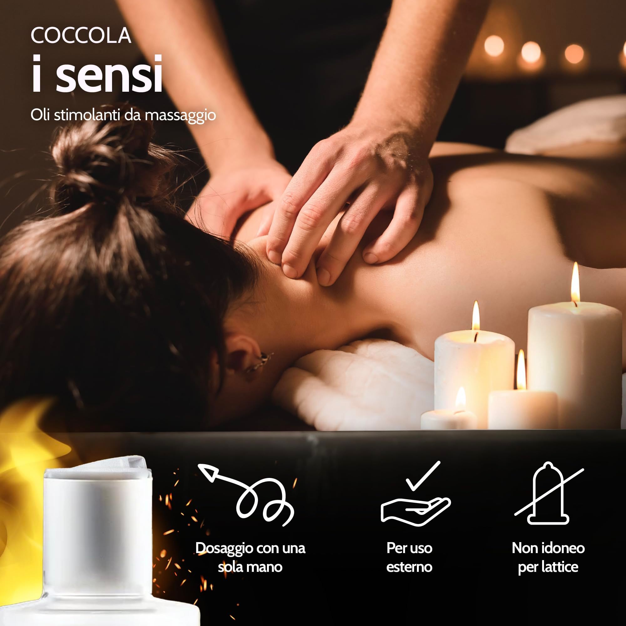 Vibratissimo Massageöl Hot Moments