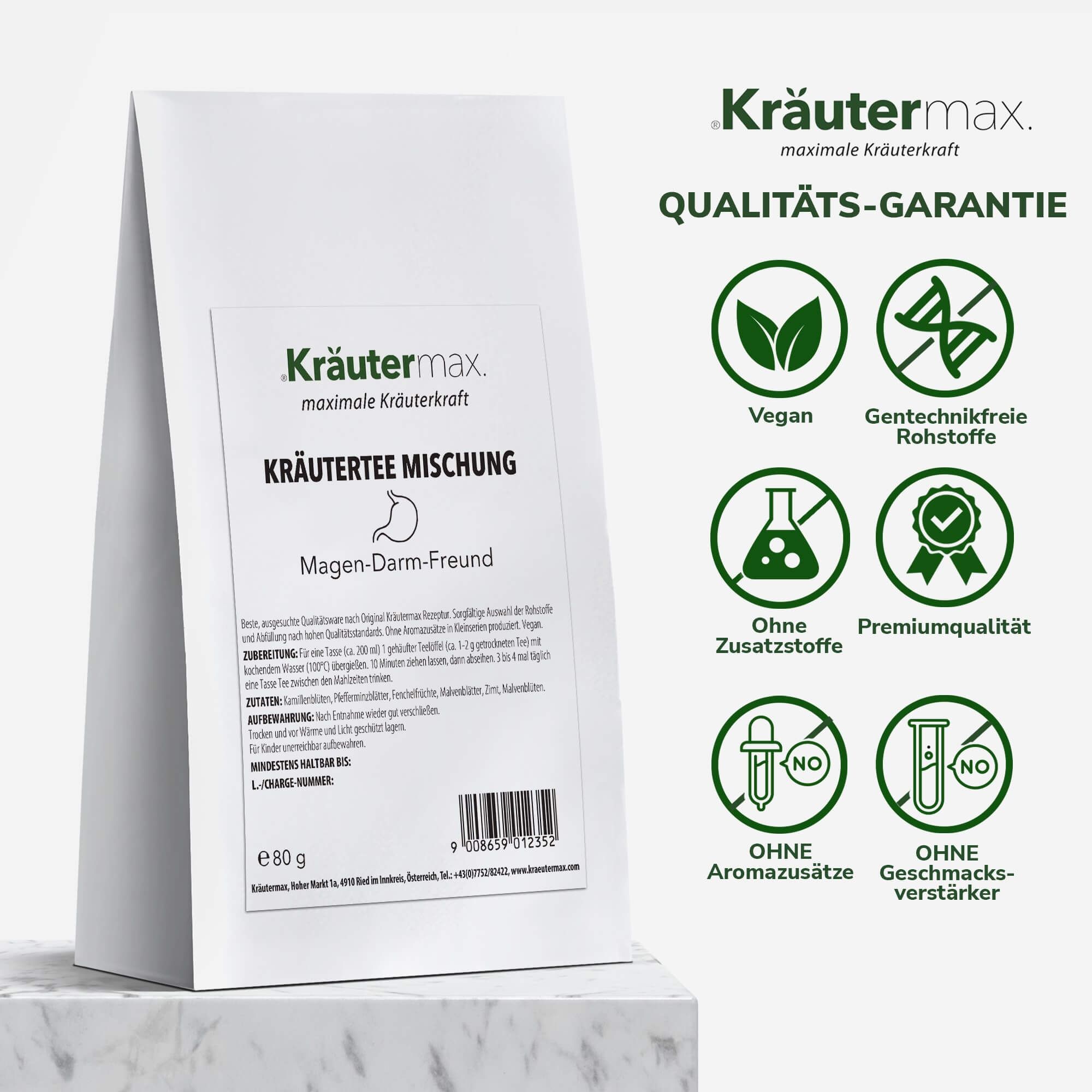 Kräutermax Magen und Darm Tee