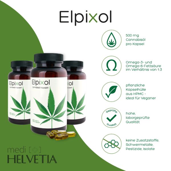 Cannabisöl Kapseln Elpixol 60 St