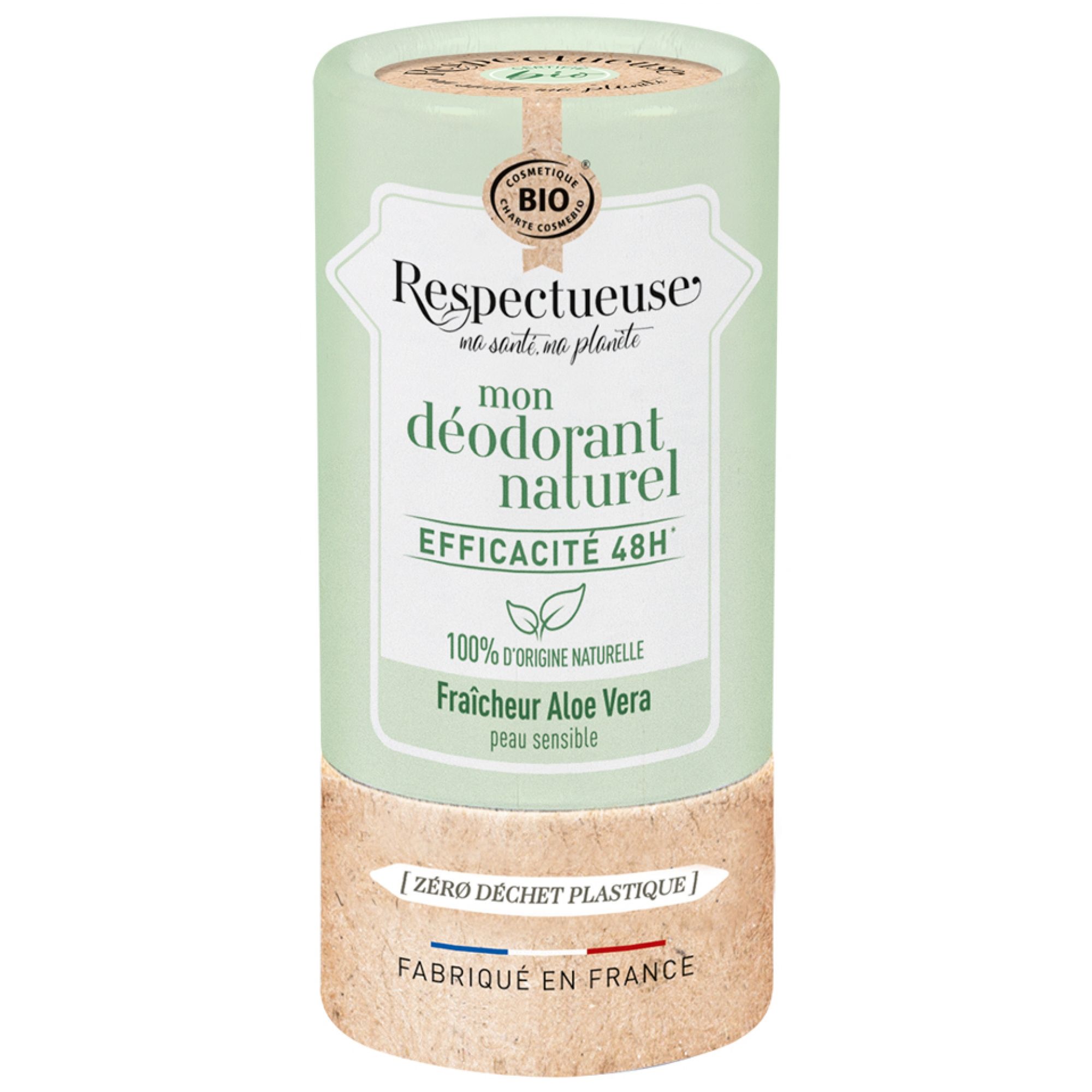 Respectful My Natural Freshness Deodorant mit Bio-Aloe Vera 9,35x4,1x4,1 cm