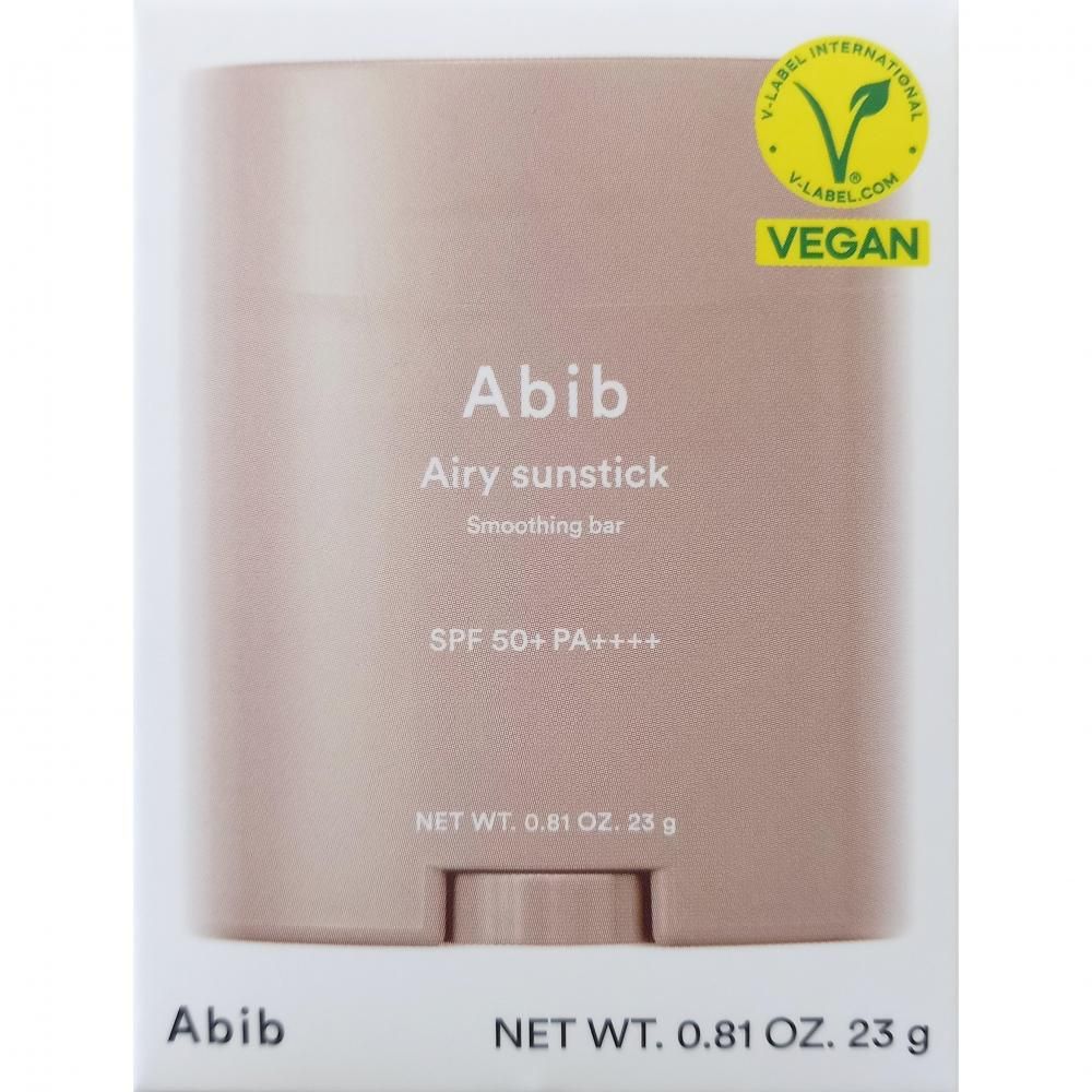 Abib Airy Sunstick, glättende Stange, LSF 50+ PA++++, 23g.