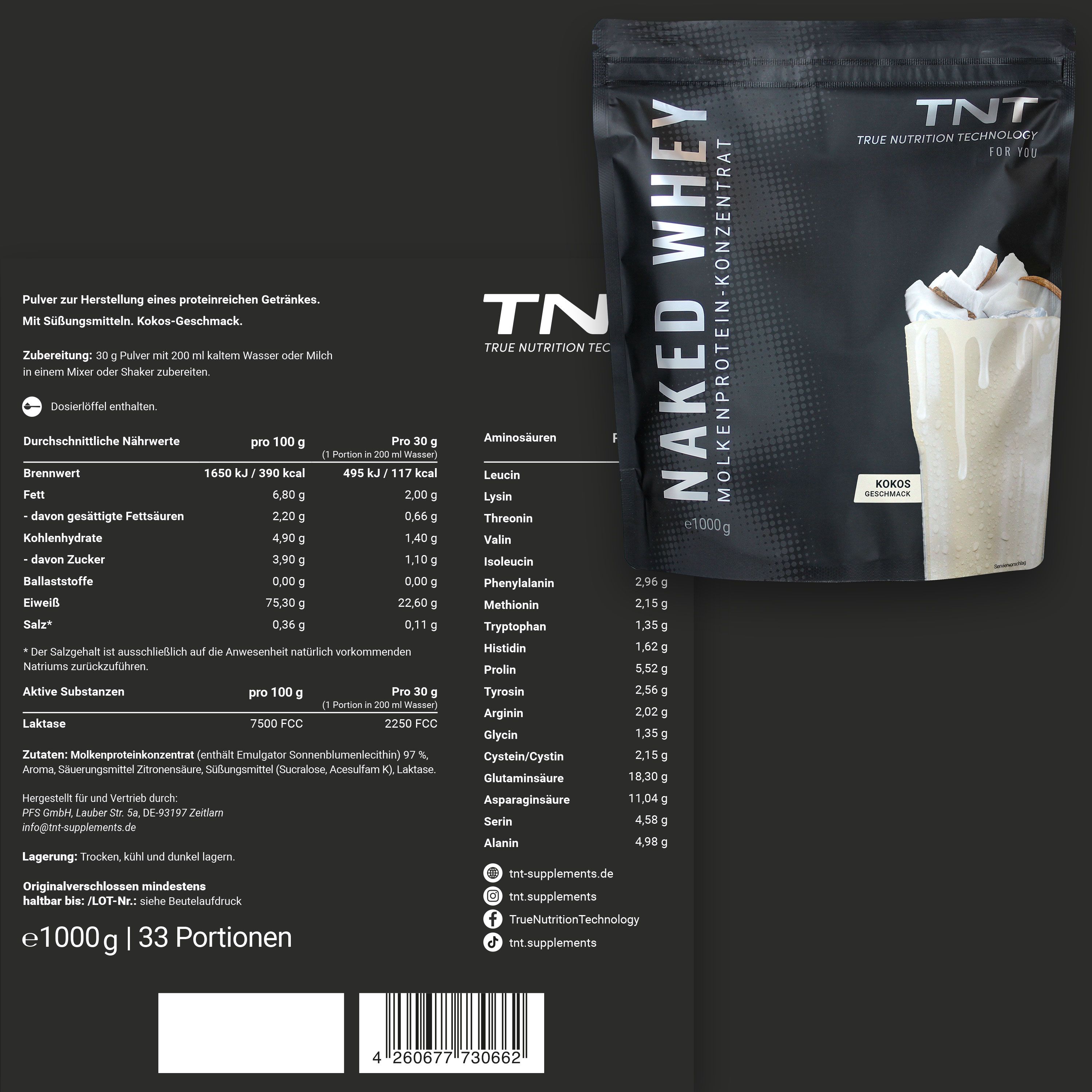 TNT Naked Whey Protein