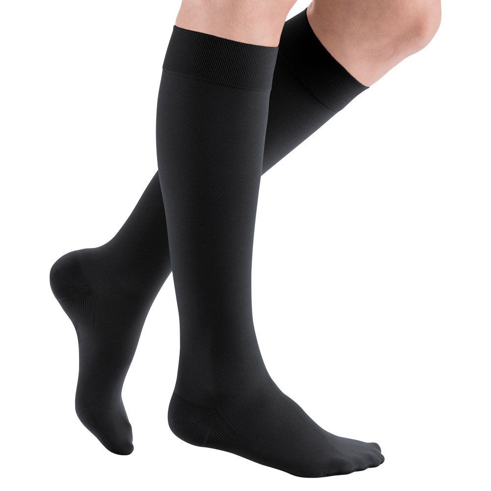 mediven plus CCL1 AD Kompressionsstrümpfe normal (39-44 cm) mit Noppenhaftband