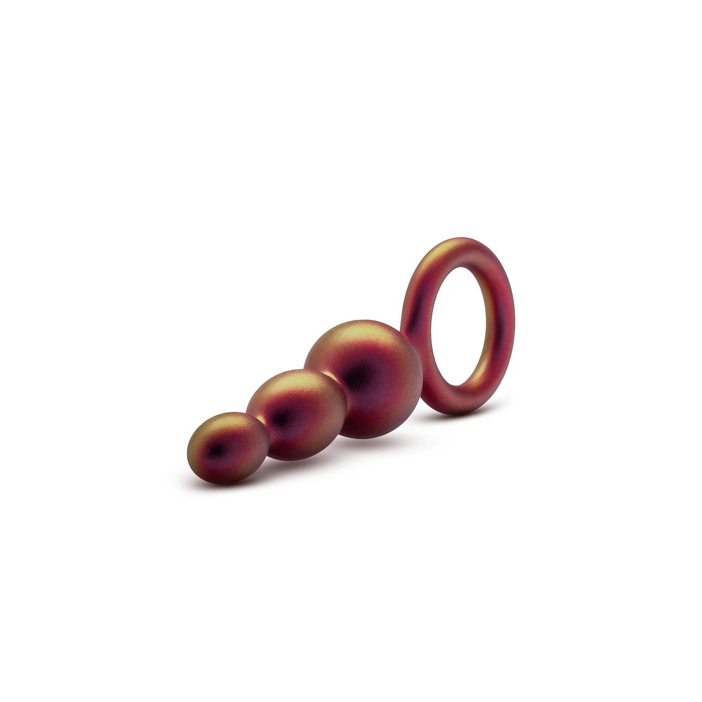 Blush - ANAL ADVENTURES MATRIX BEADED LOOP Plug COPPER