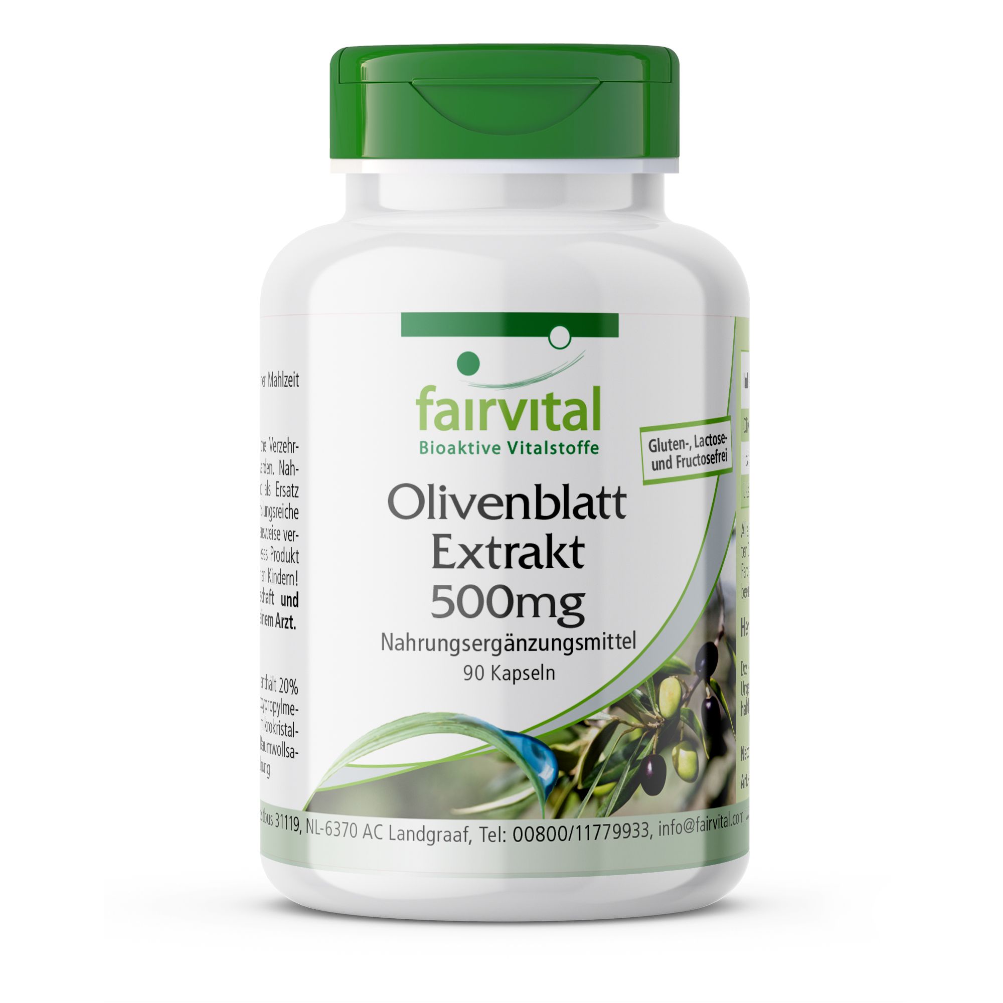 Fairvital | Olijfbladextract 500 mg 90