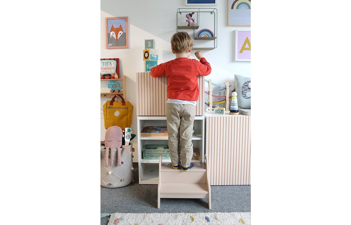 Kindsgut Holztritt Sand