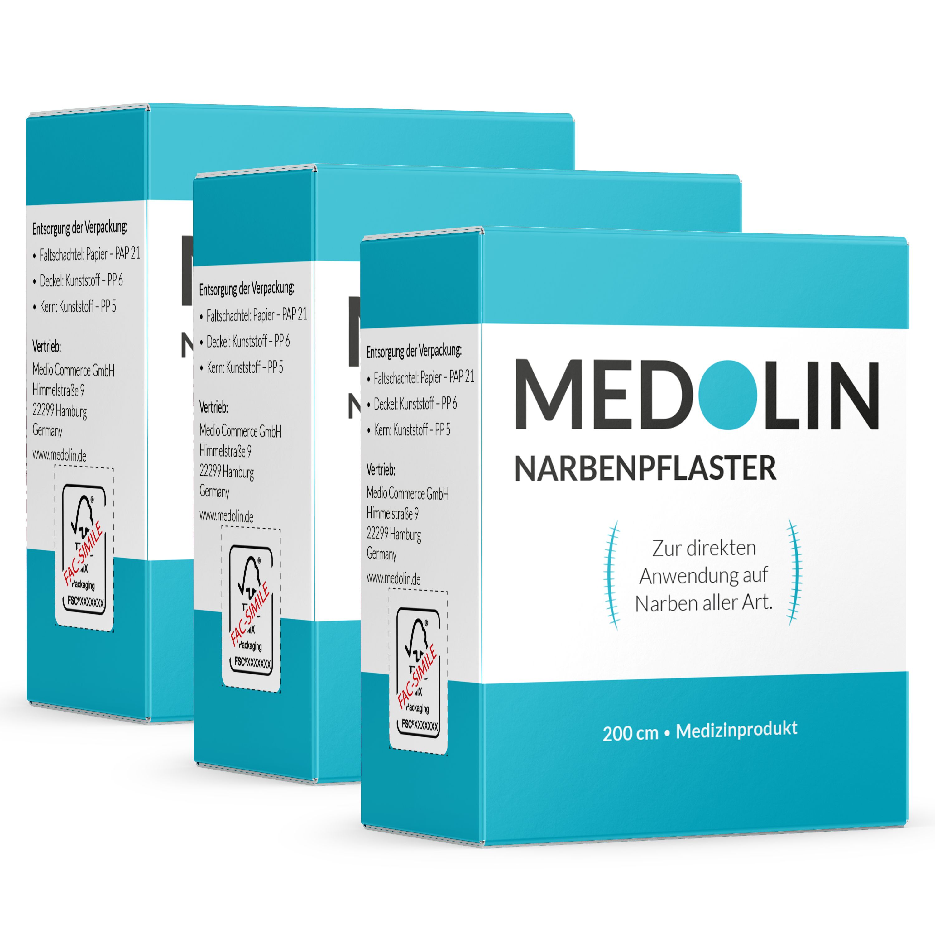 Medolin® Narbenpflaster 3x200 cm