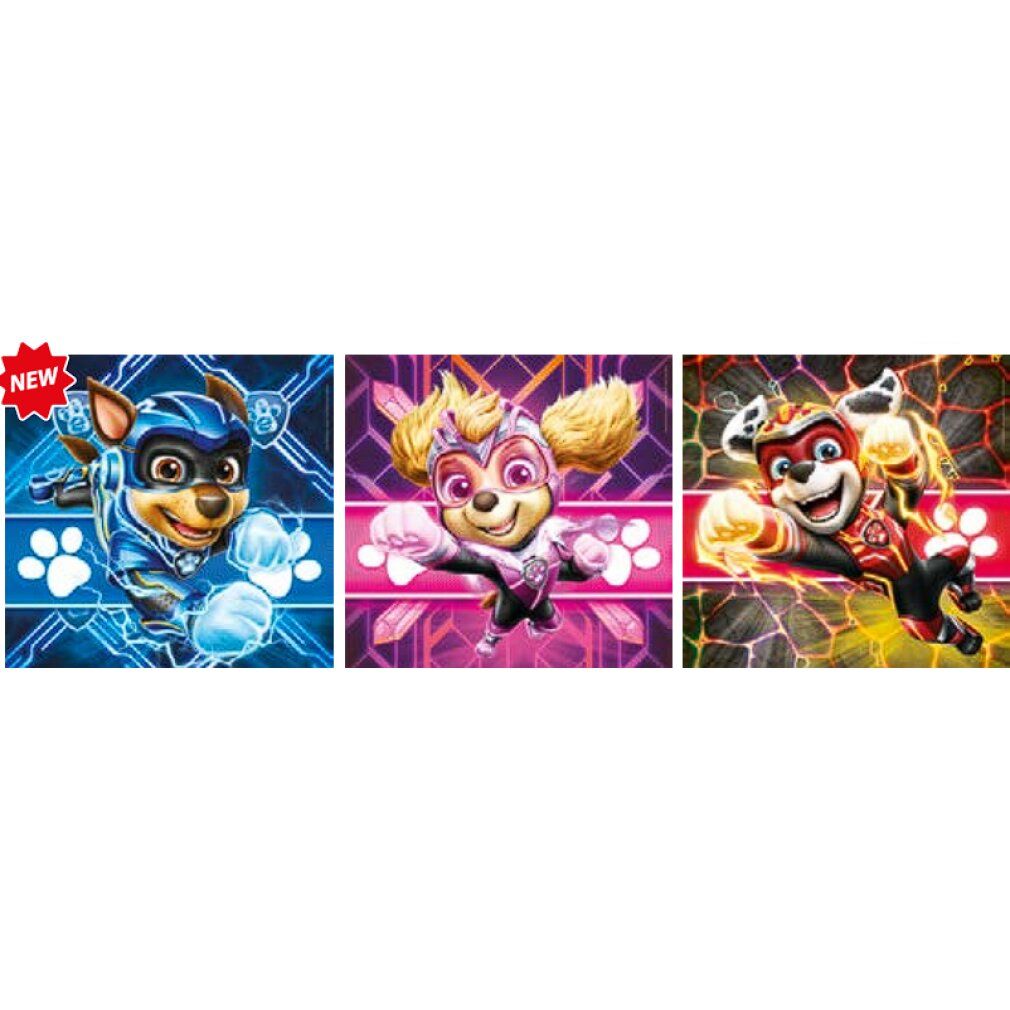 Paw Patrol Puzzle 3x48Stück
