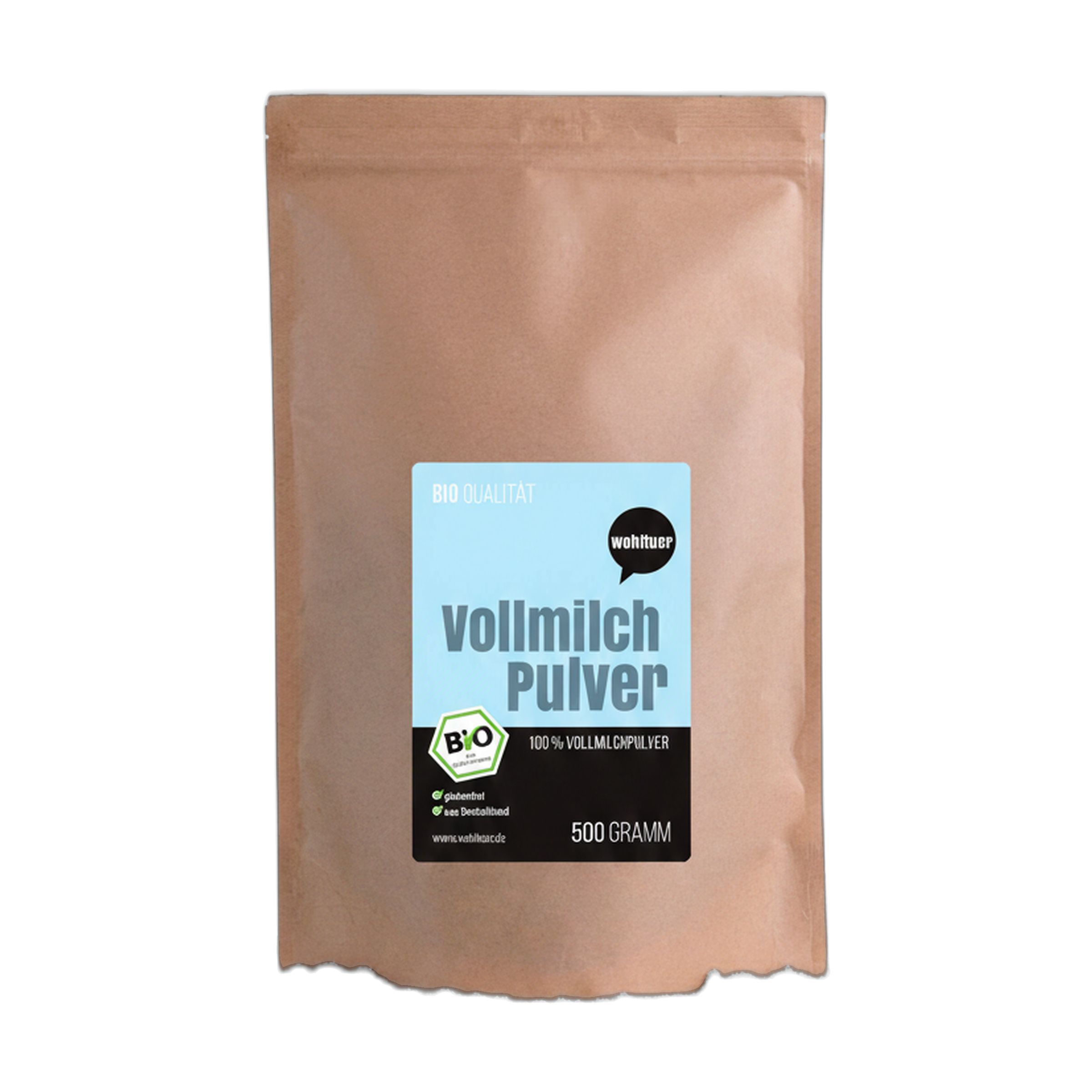 Wohltuer Bio Vollmilchpulver gut löslich 500 g