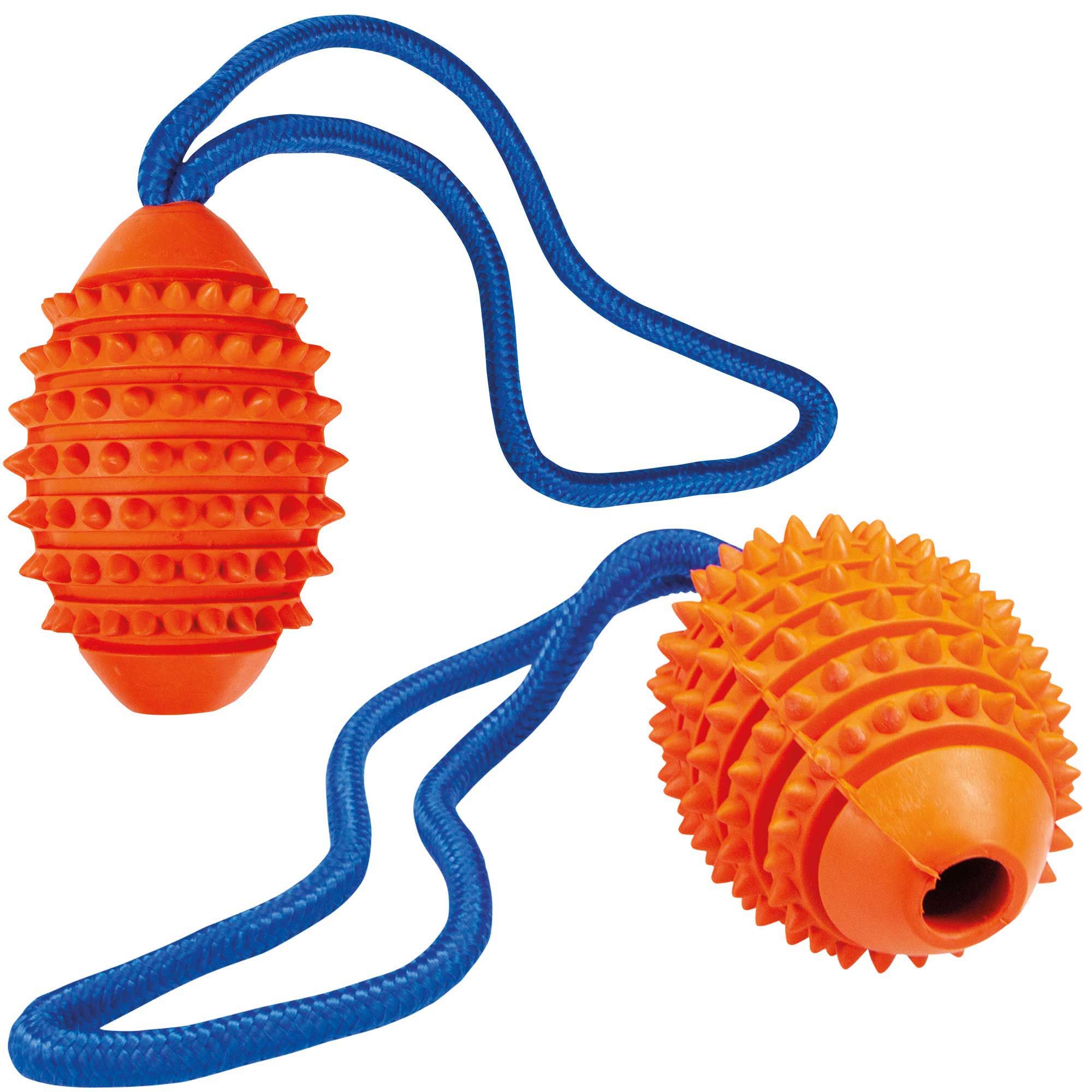 Aqua Football, 9,5 cm Hundespielzeug Spielzeug für den Hund Hundeball - schwimmfähig