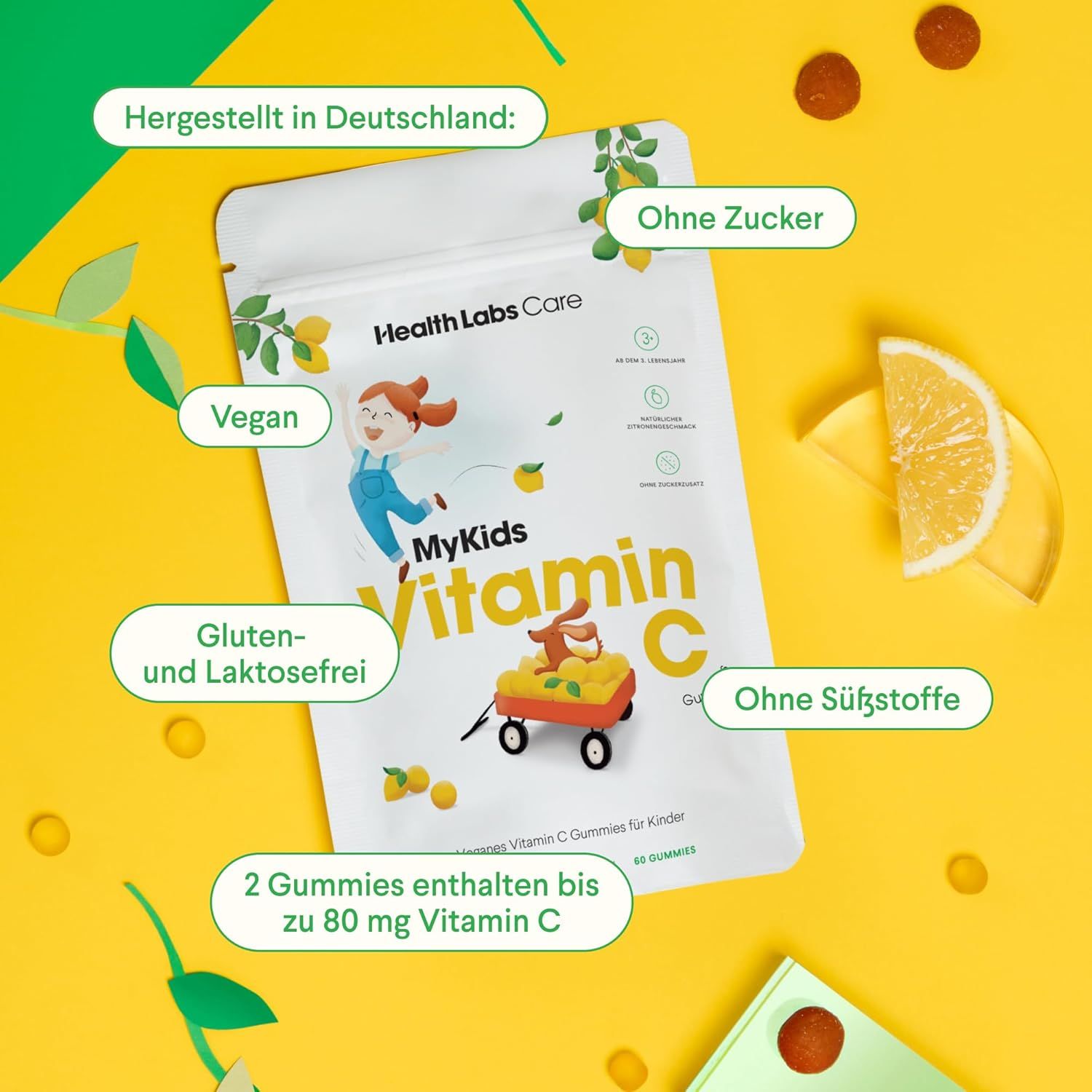 Health Labs Care Vitamin C Gummies