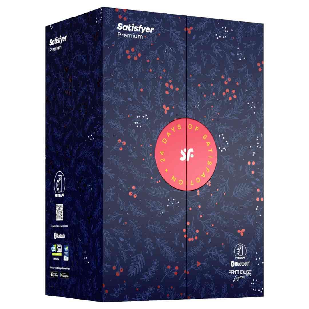 Satisfyer Adventskalender Premium 2024, erotische Weihnachten für Paare, Erotik Adventskalender