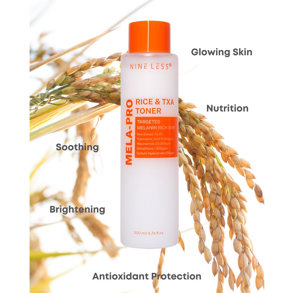 NINE LESS Mela-Pro Rice & TXA Face Toner
