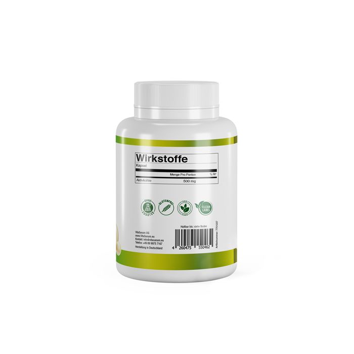 VitaSanum® - Aktivkohle 100 St Kapseln