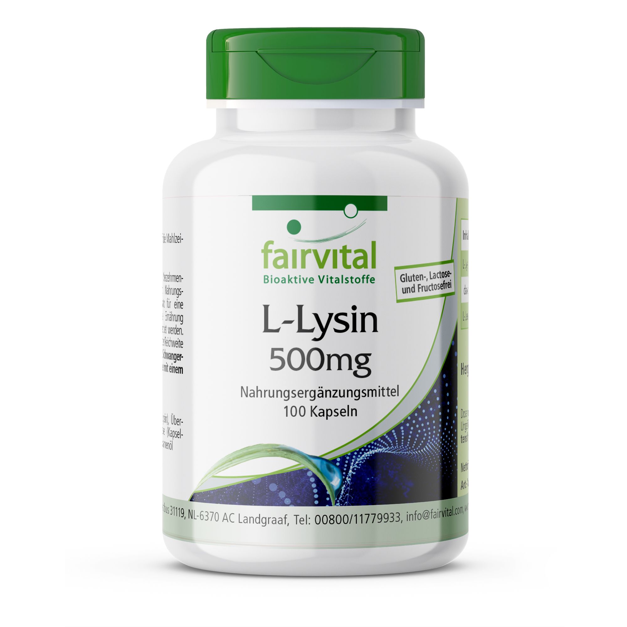 Fairvital | L-Lysin 500mg 100 St