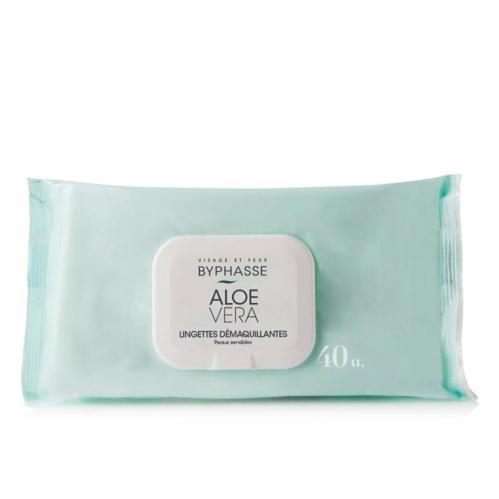 Byphasse Salviette struccanti Aloe Vera Pelle sensibile 40U